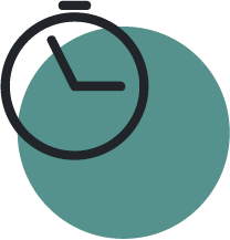 Nachfolgecout Icon Uhr - Kostenenffizient